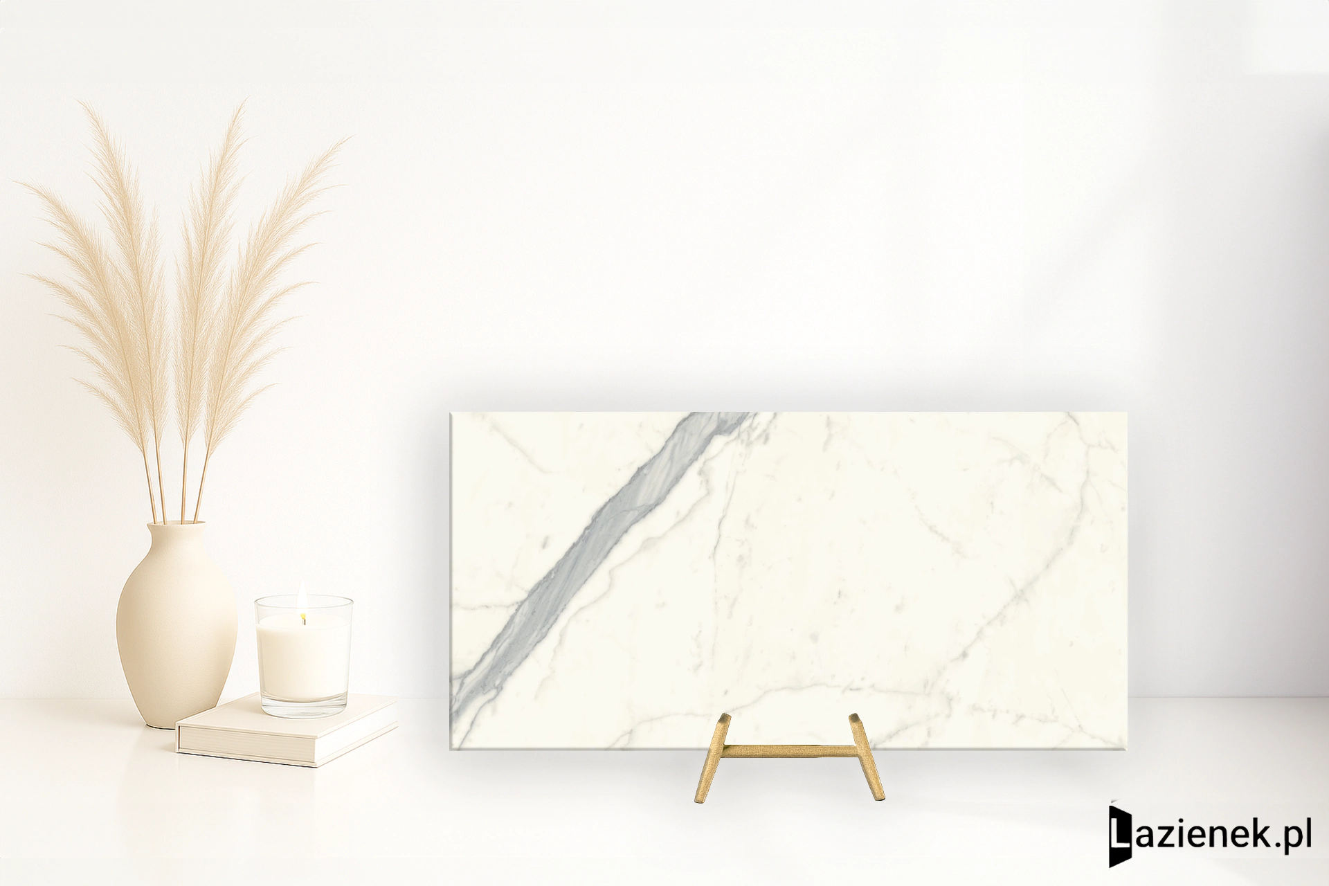 Graniti Fiandre Marble Active Calacatta Statuario antybakteryjna 60x120 cm gr. 8 mm - płytka rektyfikowana / IAS192X864
